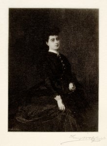 Portrét španělské dámy od Henry Wolf