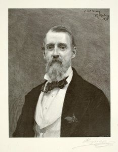 Samuel Putnam Avery od Henry Wolf
