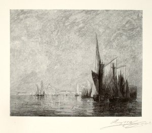 San Giorgio, Benátky od Henry Wolf