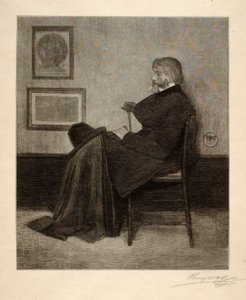 Thomas Carlyle od Henry Wolf