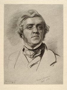William Makepeace Thackeray od Henry Wolf