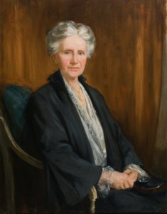Paní Elizabeth Low, 20. století (olej na plátně) od Henry Wright Kerr