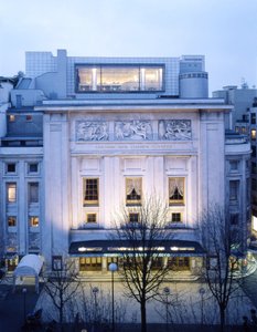 Theatre des Champs-Elysees (Champs Elysees) od Henry van de Perret Auguste (1874 1954) & Perret Gustave (1876 1952) Velde