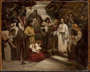Adulteress od Henryk Siemiradzki