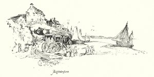 Brighthelmstone (litho) od Herbert (after) Railton