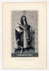 Karel II., král Anglie, Skotska a Irska, 19. století.