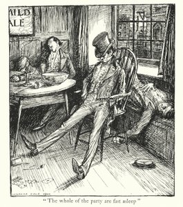 Ingoldsbyho legendy: Sucklethumbkin (litografie) od Herbert Cole