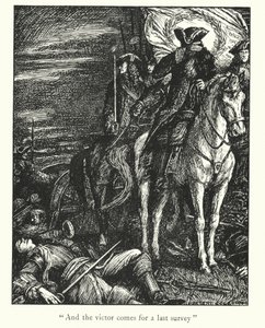 Ingoldsbyho legendy: The Black Mousquetaire (litografie) od Herbert Cole