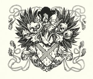 Ingoldsbyho legendy: Ilustrace na titulní straně (litografie) od Herbert Cole