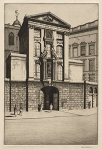 Brána Jindřicha VIII od Herbert Gordon Warlow