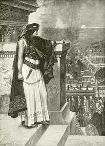 Zenobia v zajetí od Herbert Gustave Schmalz