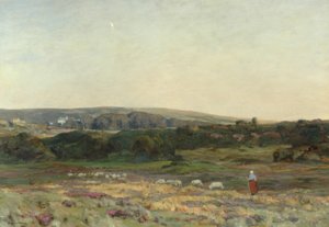 Večerní soumrak, Studland, Dorset, 1904