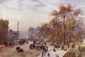 Whitehall (barevné lito) od Herbert Menzies (after) Marshall