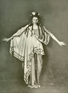 Athénská žena módy př.n.l. 600-468, 1924. od Herbert Norris