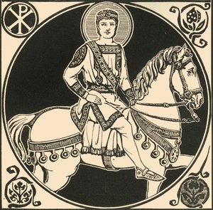 Císař Justinián, 1924. od Herbert Norris