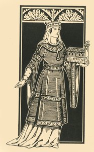 Císařovna Cunigunda, 1002-1024, 1924. od Herbert Norris