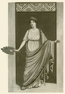 Himation. Oděv nošený v Řecku a Římě mezi 550 př. a 300 n. l., 1924.