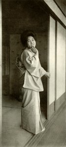 A Maid of Fair Japan, 1910. od Herbert Ponting