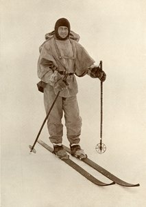 Kapitán Scott na lyžích, c19101913, 1913 od Herbert Ponting