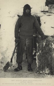 Expedice kapitána Scotta na jižní pól. Kapitán Oates od Herbert Ponting