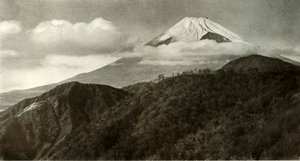 Fuji-san, 1910. od Herbert Ponting
