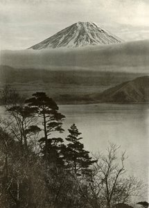 Fuji from Nakano-Kura-Toge, 1910. od Herbert Ponting