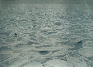 Těžký balík, ve kterém byla loď zadržena, 1912, 1913. od Herbert Ponting