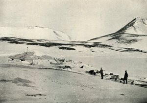 Meares a Demetri v Discovery Hut, 4. listopadu 1911, 1913. od Herbert Ponting