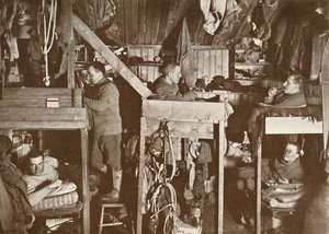 The Tenements Cherry-Garrard, Bowers, Oates, Meares, Atkinson, 9. října 1911, 1913 od Herbert Ponting
