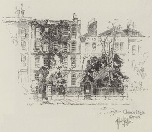 Clarence House v Claphamu od Herbert Railton