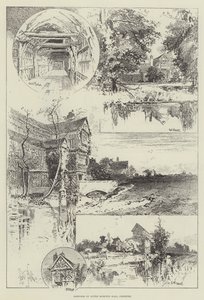 Náčrtky Little Moreton Hall, Cheshire