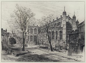 kaple svatého Jiří od Herbert Railton