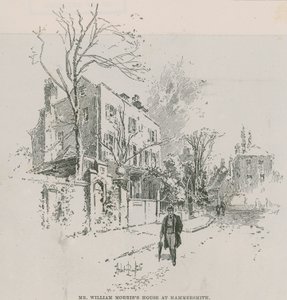 Dům Williama Morrise v Hammersmith od Herbert Railton