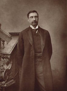 Portrét spisovatele Sira Henryho Ridera Haggarda 1856-1925. od Herbert Rose Barraud