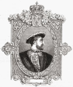 Francois I, vyrytý Pannemaker-Ligny, z „Histoire de la Revolution Francaise“ od Louise Blanca (1811-82) od Hercule Catenacci
