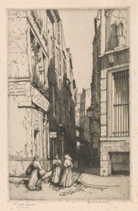 Rue de la Parcheminerie, Paříž