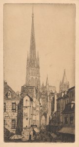 Katedrála ve věži Rouen, La Fl?che, Rouen