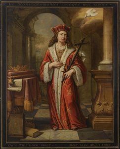 Svatý Kazimír Jagellonský od Herman Collenius