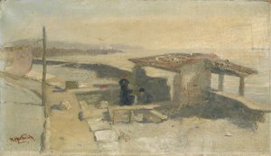 Skica pro lombardské bělidlo, 1892.