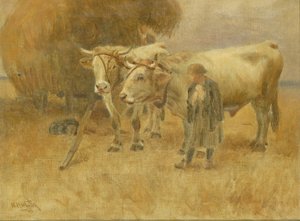 Sketch for The Harvesters, 1907.