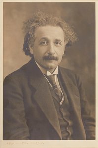 Portrét Alberta Einsteina 1879-1955, 1921. od Herman Mishkin