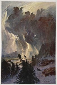 Jízda Valkýr, 1906
