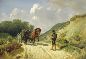 Dva typy postrojů, kolem roku 1855