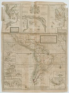 Nová a přesná mapa pobřežních zemí a ostrovů v mezích Ye společnosti Ye South Sea Company