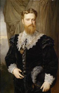 Portrét Karla Luegera 1844-1910 v historickém kostýmu, 1876 od Hermann Nigg