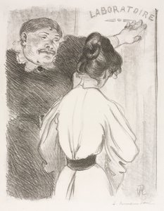 Laboratoř, c. 1900.