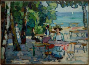 Kávová zahrada na Ammersee