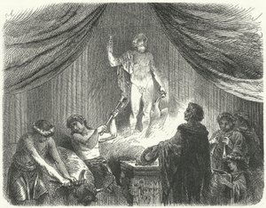 Římané provádějící oběť bohu Jupiterovi od Hermann Vogel