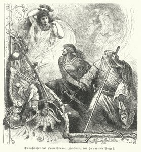 Tannhauser s Venuší od Hermann Vogel