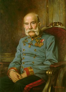 Rakouský císař František Josef I. (1830-1916) od Hermann Wassmuth